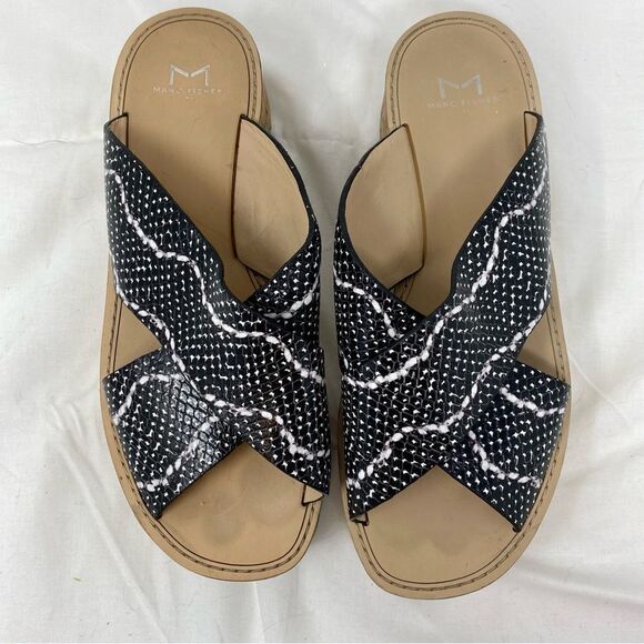 Marc Fisher Platform Sandals- Size 8.5 - Picture 13 of 13